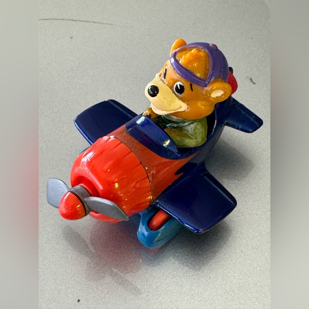 Vintage Disney TaleSpin Kit Cloudkicker Airplane Toy (1990)